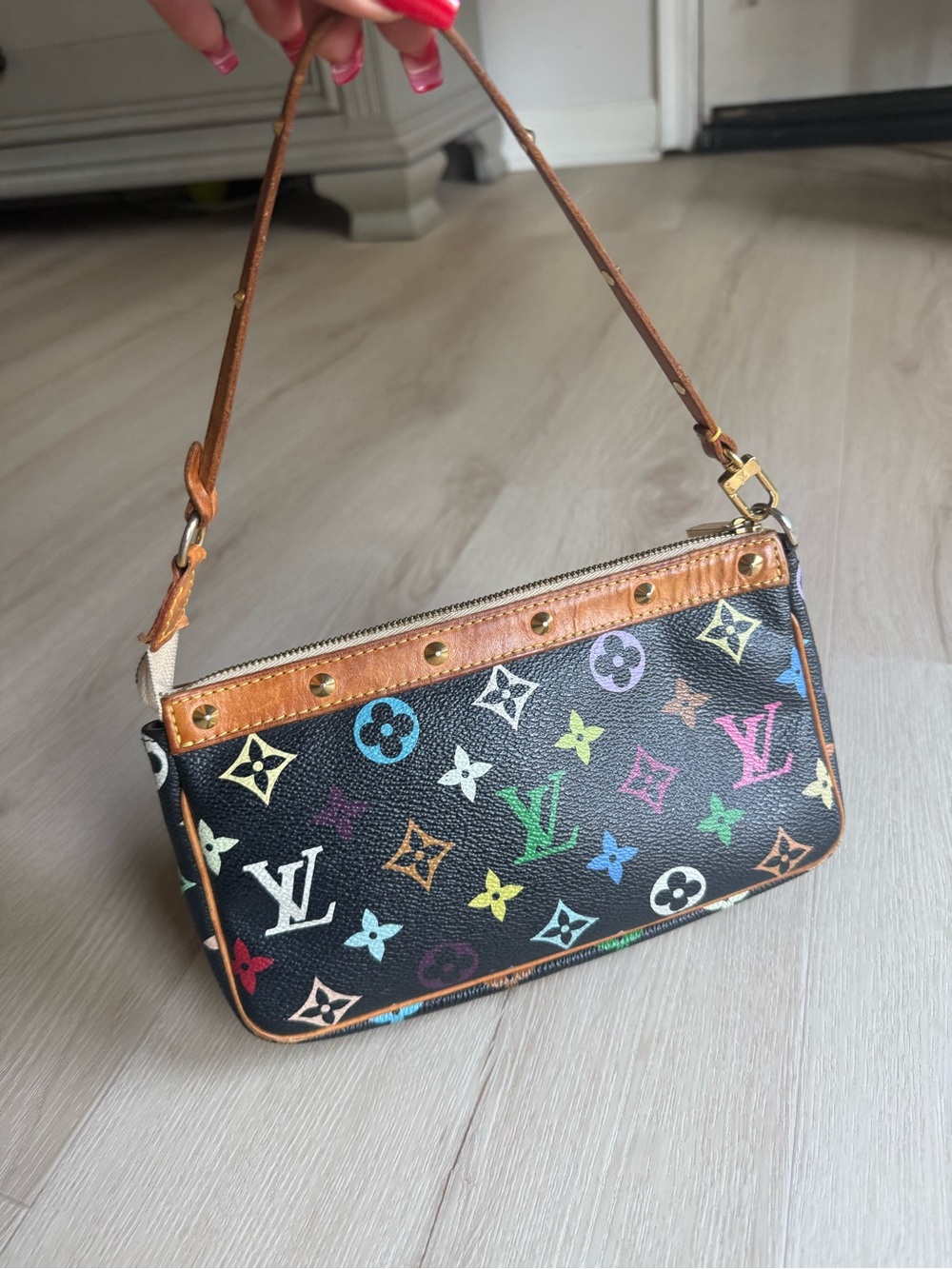 Louis Vuitton Multicolor Murakami pochette
